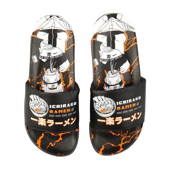 Naruto Men’s Ramen Sport Slide Sandals, Size 9, Comfort Fit, Slip-on, Relaxed - Picture 1 of 6